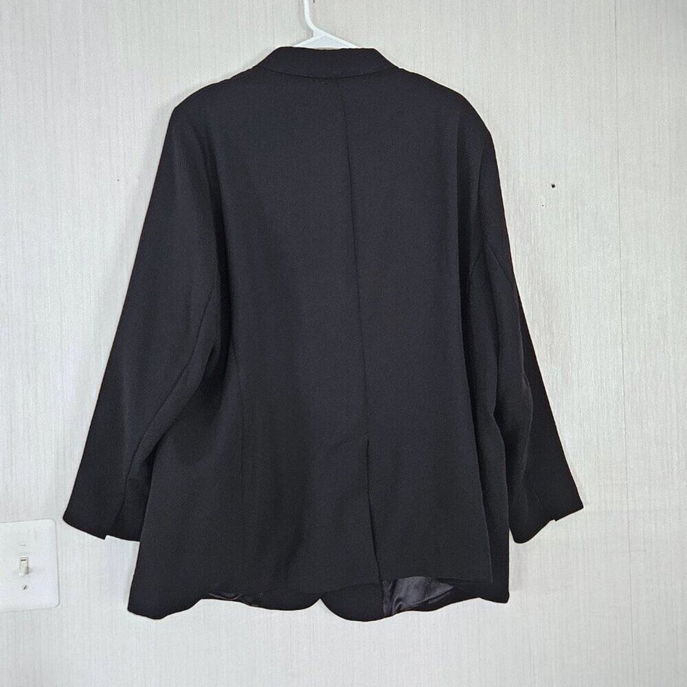 Violeta by MNG Black Blazer 1 Button - Size XXL- EUC - Picture 2 of 7